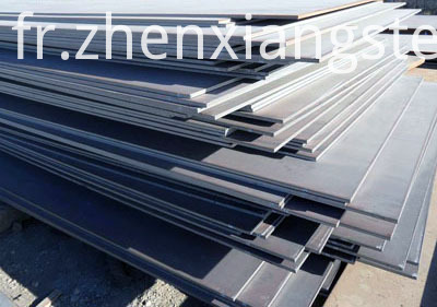 plaques d'acier steel plates